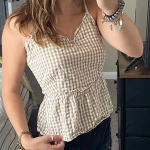 Buffalo Plaid Tank Top